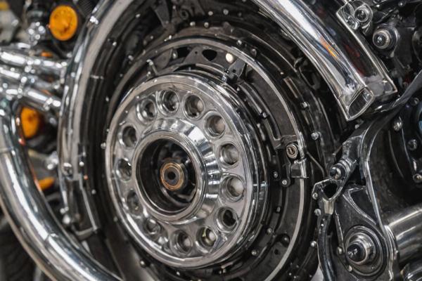 Custom motorcycle parts chrome plating