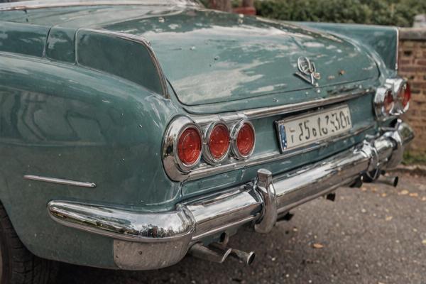 Classic car bumper chrome plating